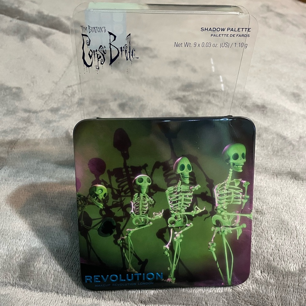 Corpse Bride X Revolution Grave Misunderstanding Shadow Palette!